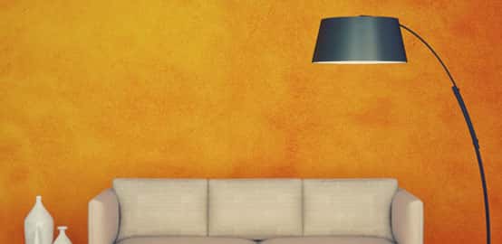 Best Orange Wall Paint Room image