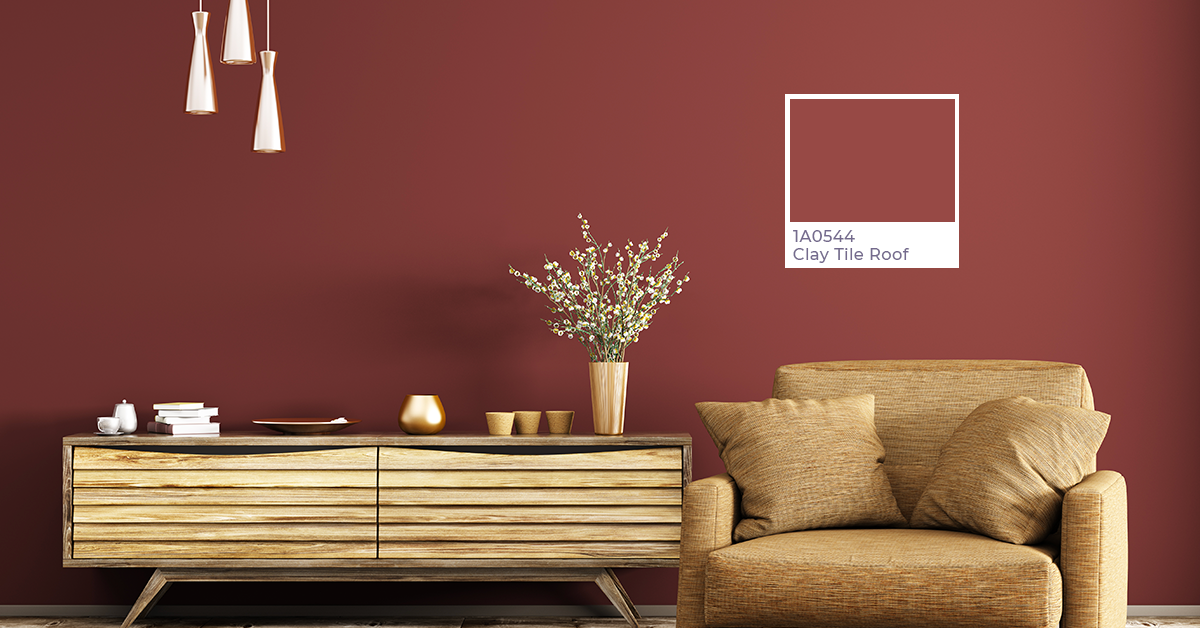 Top 8 Wall Colours For 2020 According To Experts Berger Blog - Red Colour Paint Names