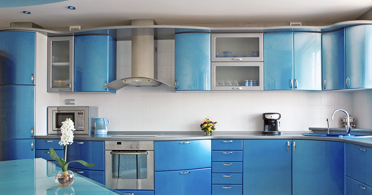 Colourful Kitchen Cabinets Images