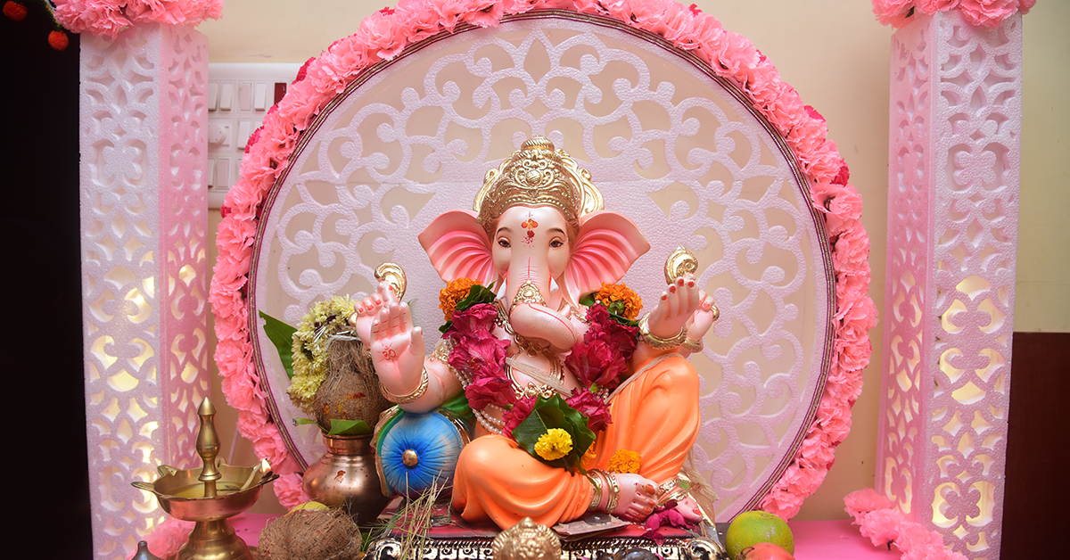 5 Ganesh Chaturthi Decoration Ideas At Home