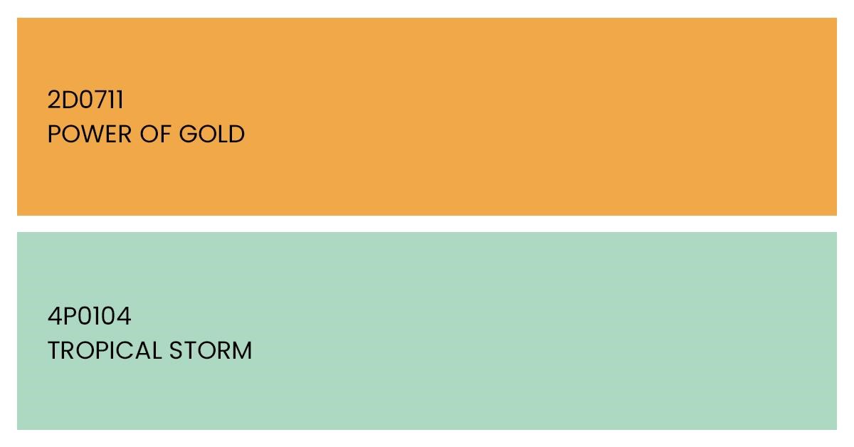 Hex Colour Codes for Shades of Yellow and Green