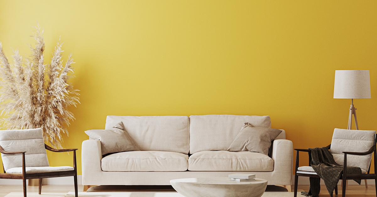 Colour Ideas For Dimly Lit Rooms Berger Paints - Light Yellow Walls Decor Ideas Living Room