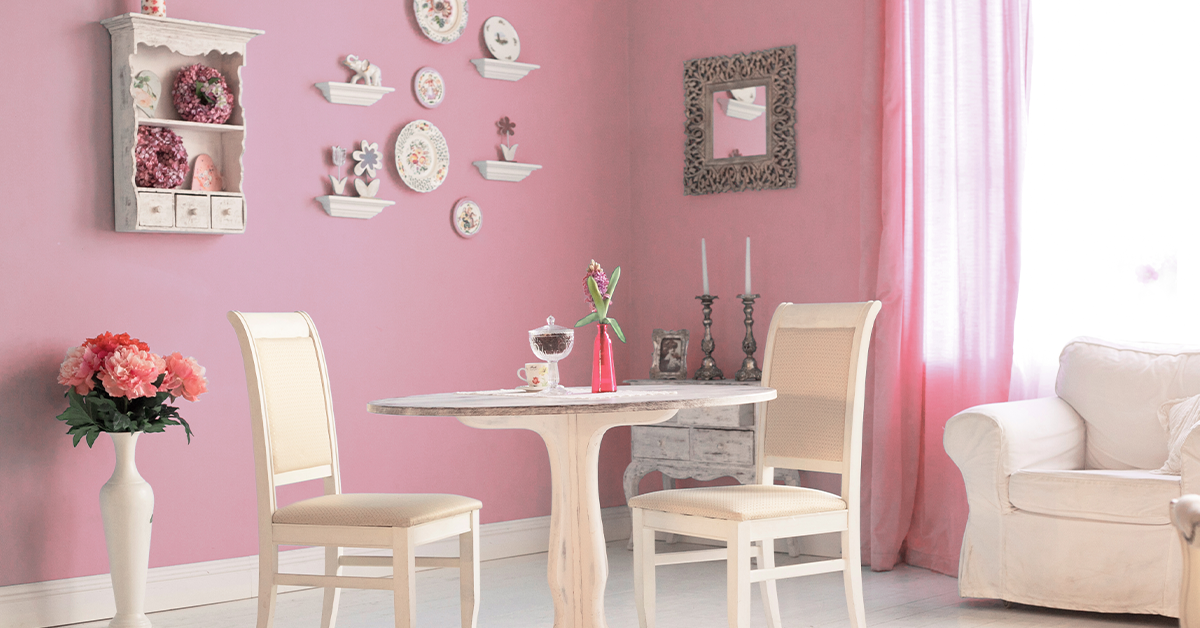 Barbiecore Trend - Pink Wall Paint Colour