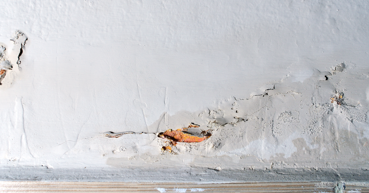Rising damp patches on your home walls