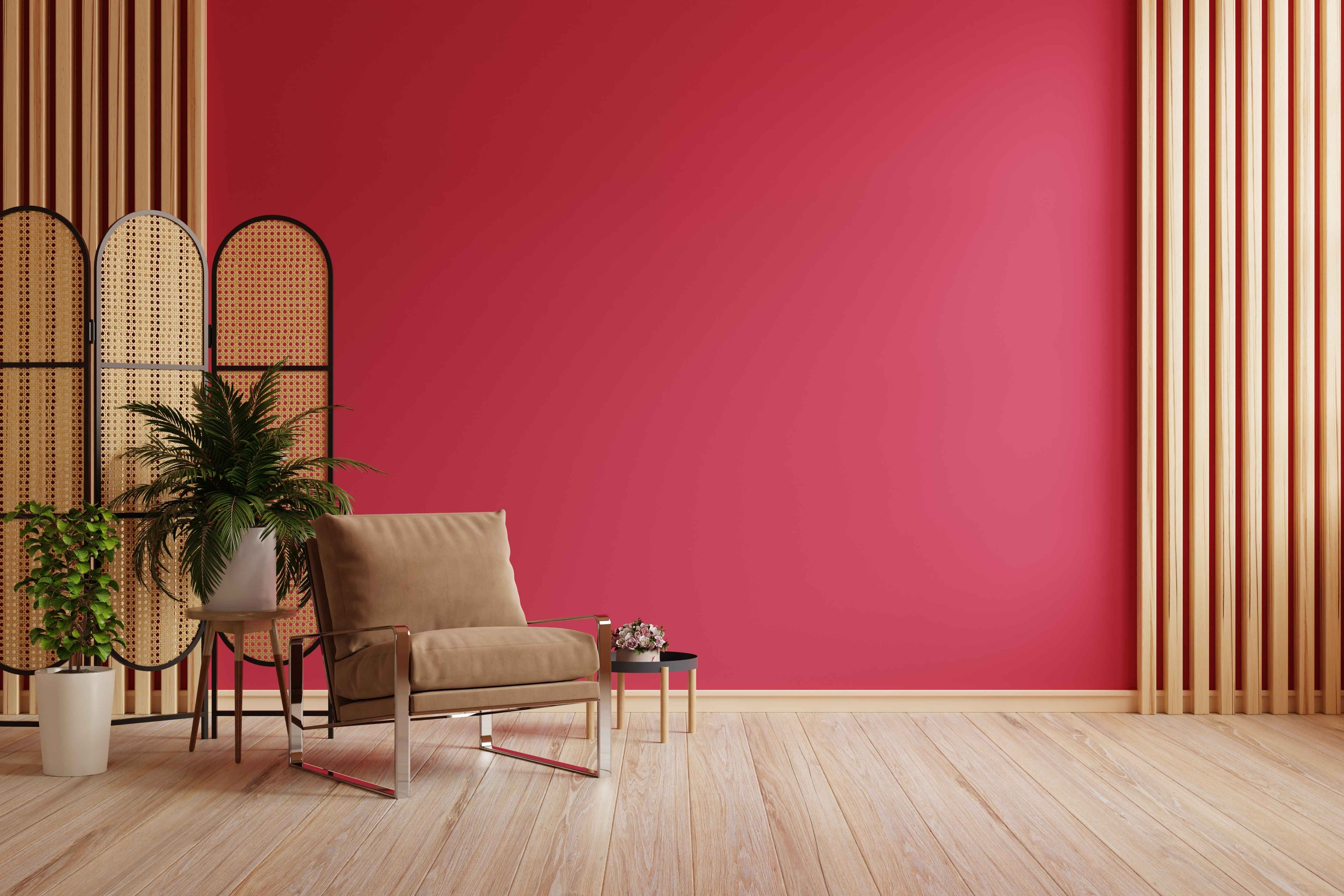 magenta-colour-living-room