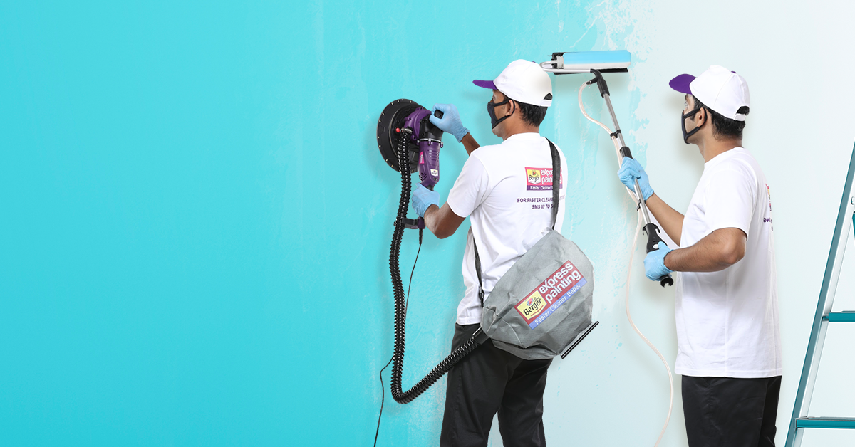 Contact Berger Express painting professionals today