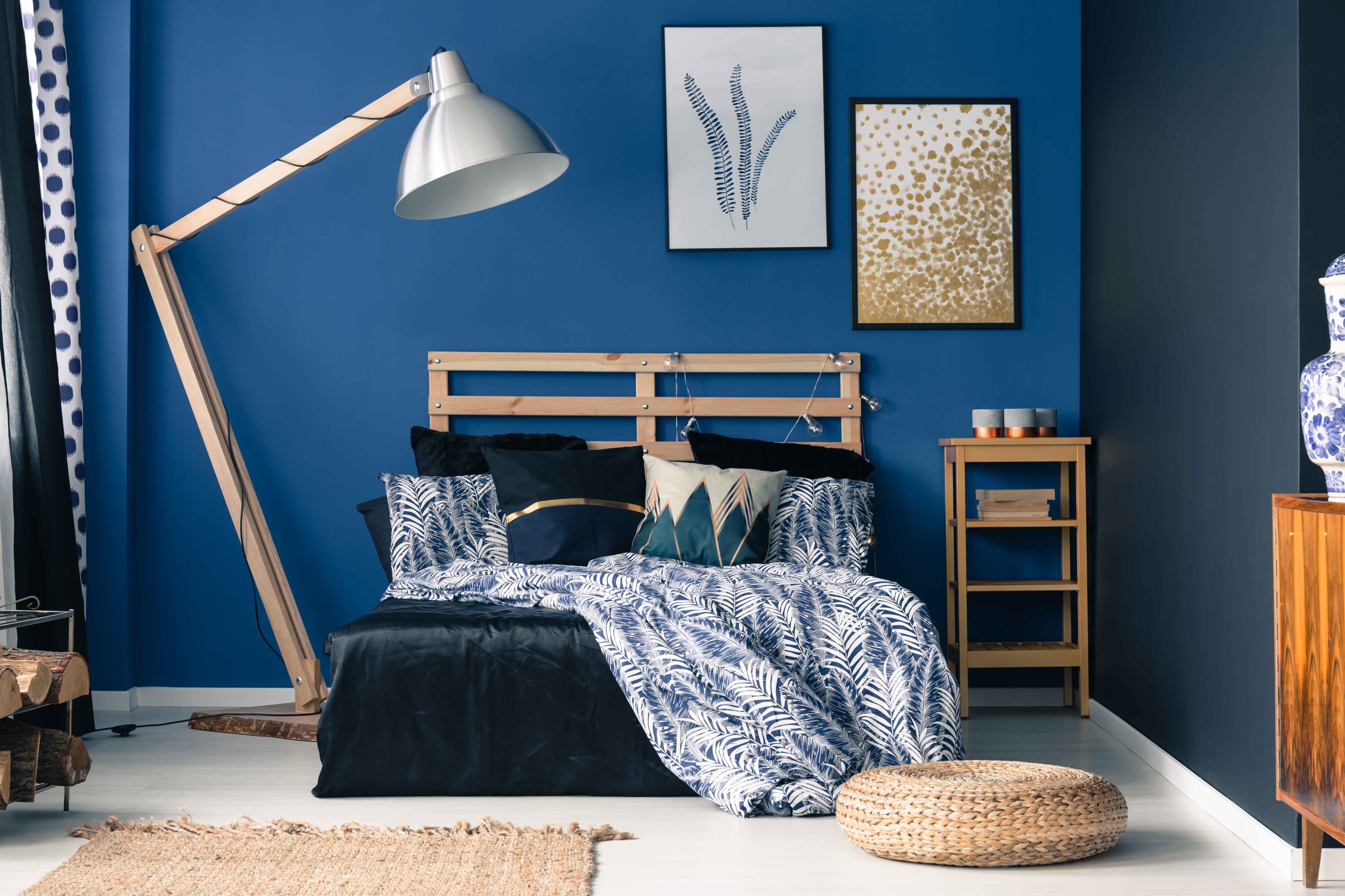 Blue Colour Combinations for Walls