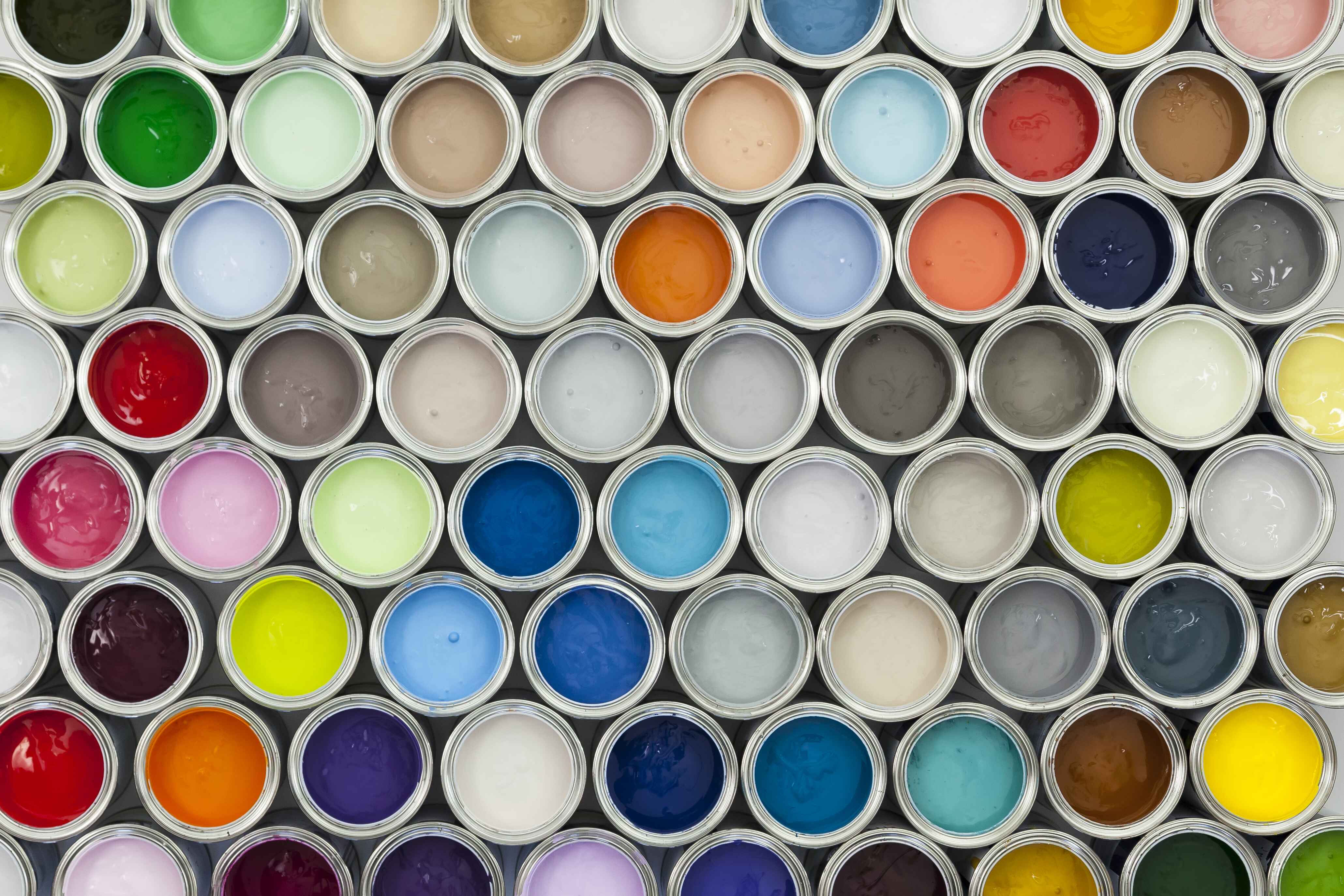 paint colour range and options