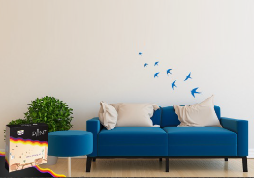 blue sofa design image