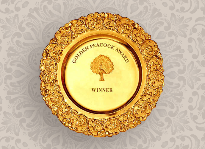 Proud Winner of Golden Peacock National Quality Awards