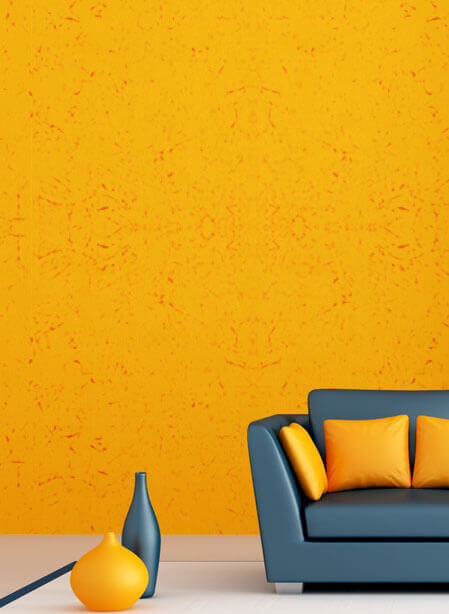 Yellow texture wall